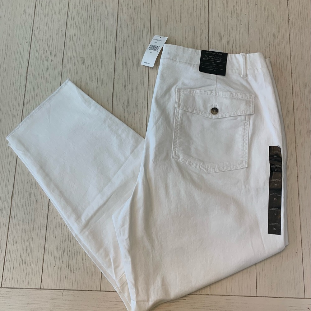 Banana Republic Women’s Authentic Chino Ankle Pants | Size 16 | NWT